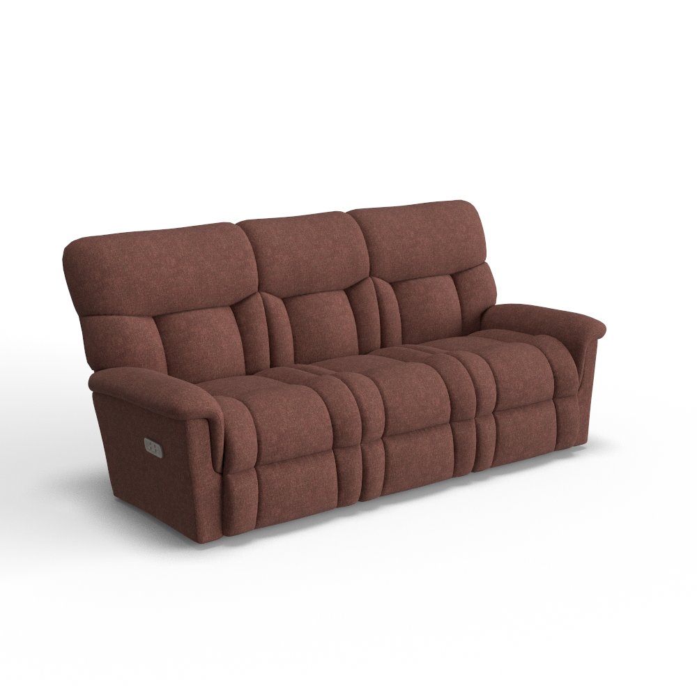 Mateo Power Wall Reclining Sofa w/ Headrest & Lumbar